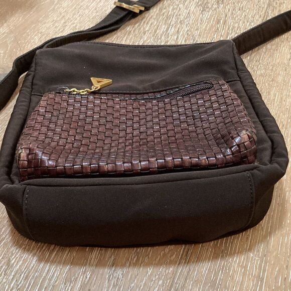 Sharif Brown fabric and leather Crossbody bag - Picture 8 of 8